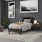 Flash Furniture Bristol Metal Tufted Upholstered Twin Size Headboard in Black Fabric HG-HB1725-T-BK-GG - alternate 8